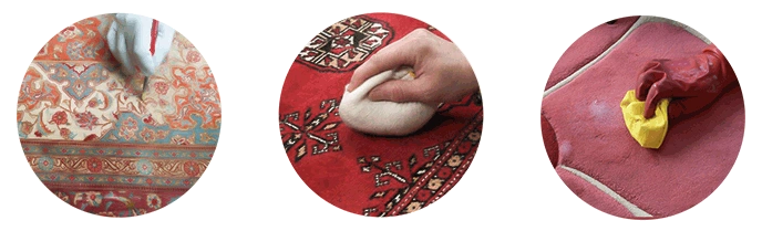 لکه گیری و رنگرزی فرش